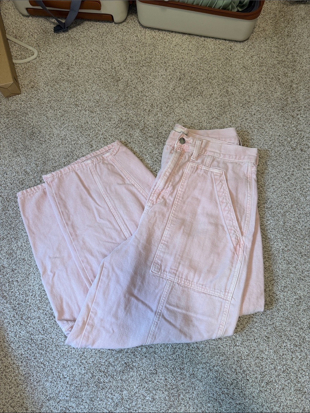 High rise barrel Jean
